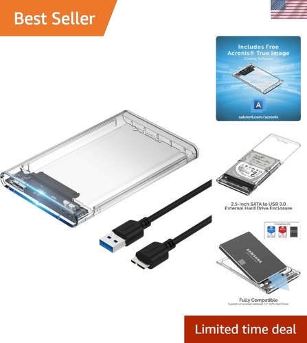 Clear inch sata to usb - inch,