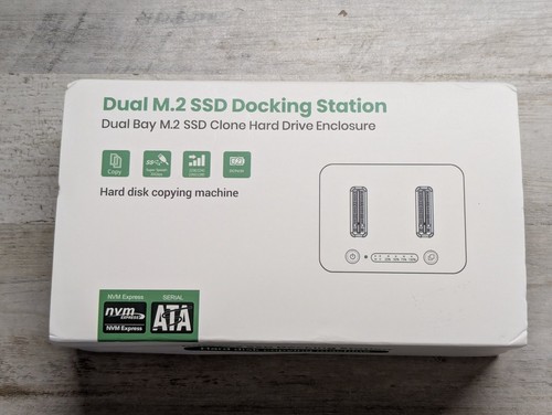 Dual ssd docking station - docking,