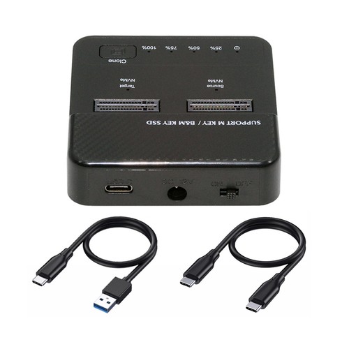 Cloner dual bay - nvme, m.2
