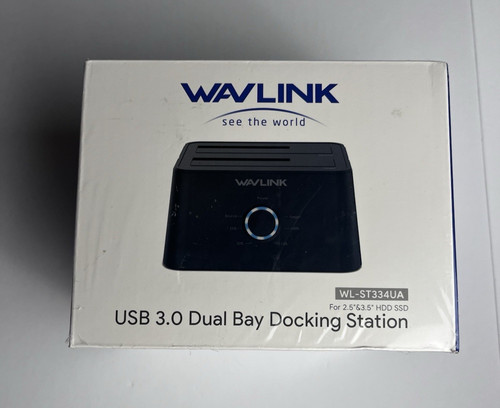 Wavlink usb dual bay - usb, 3.0